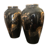 Paire de vases art déco
