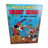 Disney metal plate