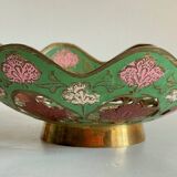 Vintage solid brass pocket tray