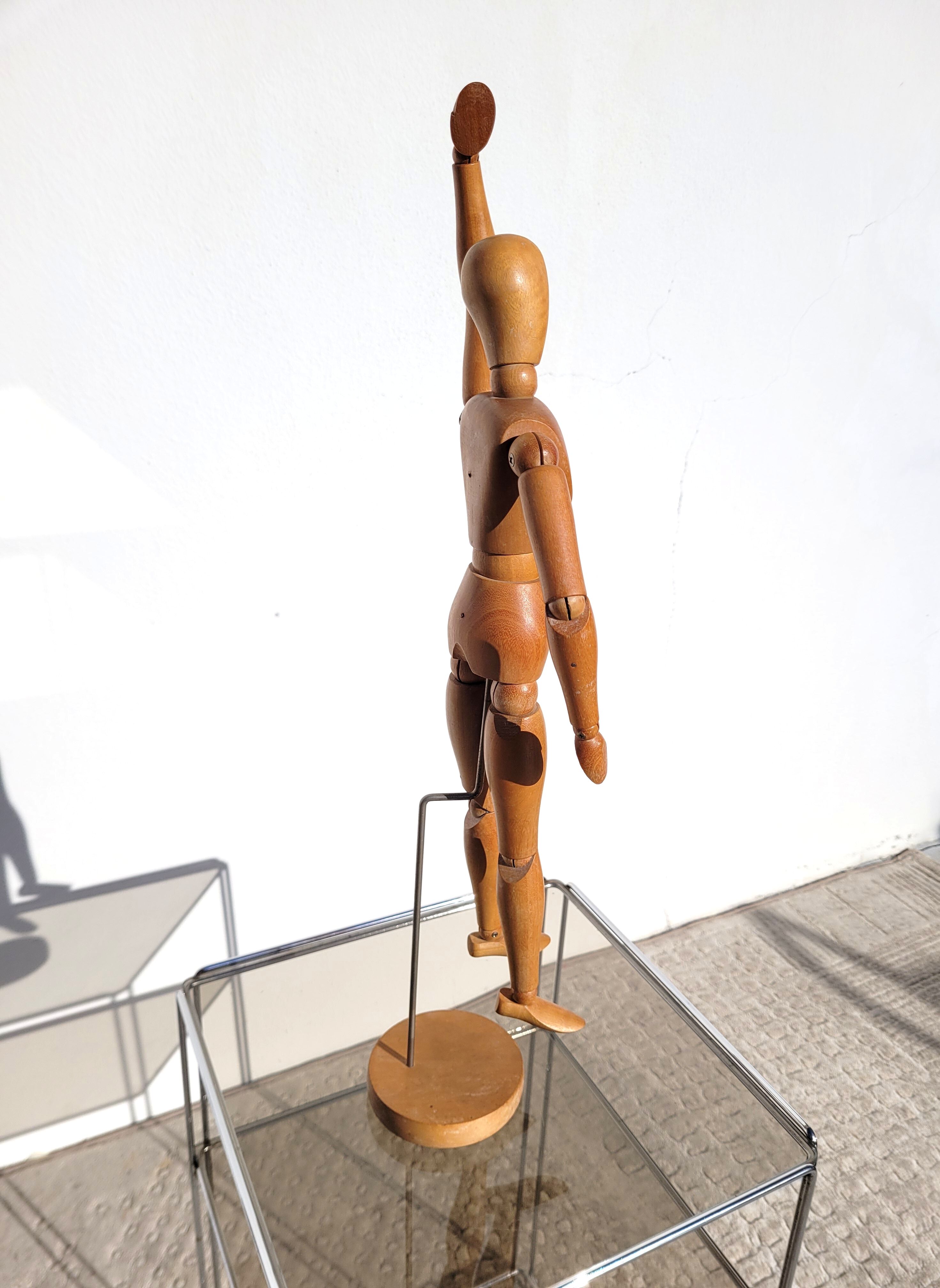 Mannequin bois articulé 50cm