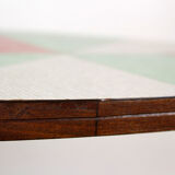 Czech Multicolored Formica Coffee Table from Drevopodnik Brno, 1960s
