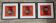 Trio Vintage Optical Art Tableaux - Victor Vasarely - Frames 40x40cm