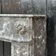 Louis XVI fireplace in gray marble Saint Anne, eighteenth century