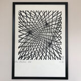 Kinetic lithography, structure, 1995, by c. du plessis