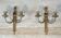 Paire d'appliques en bronze de style Louis XVI