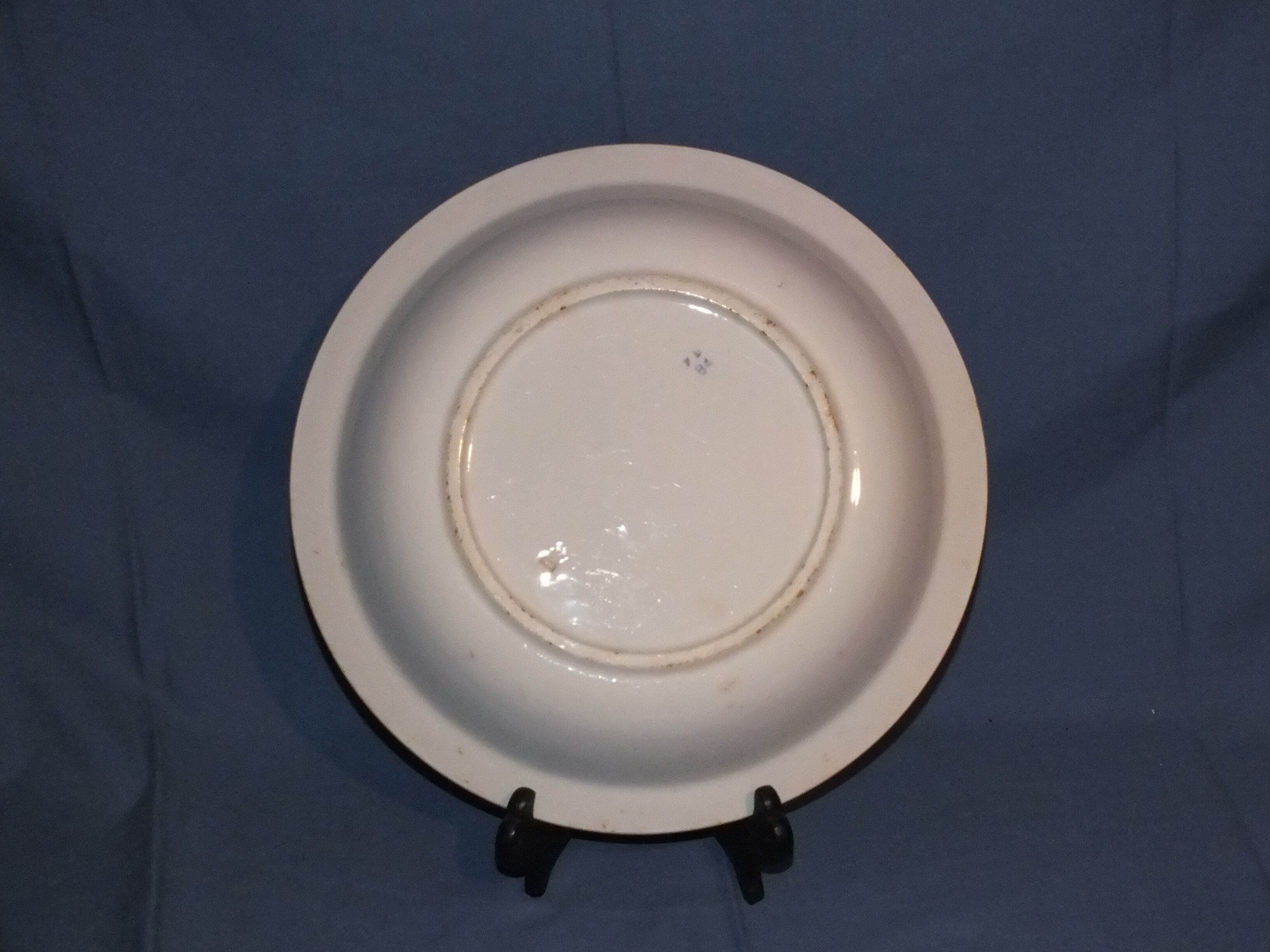 Vintage 60s hollow dish - stencil décor