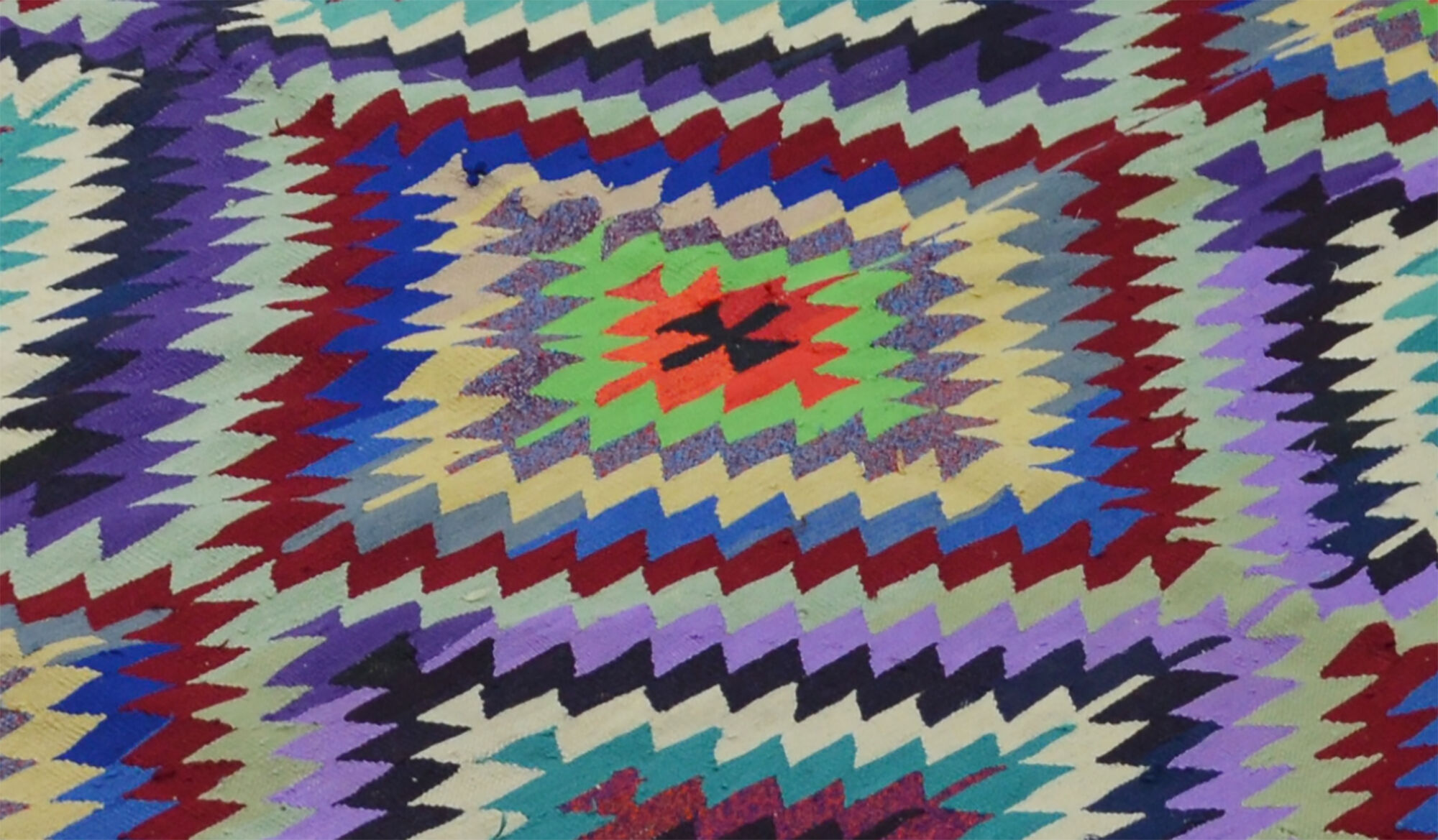 Anatolian handmade kilim rug 280 cm x 166 cm