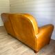 Authentic Club Lounge Set (Sofa + 1 Armchair) in Basane Leather