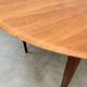 Table ronde scandinave en teck, 1960
