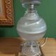 Lamp bases in blown glass, molded, Medici, baluster
