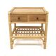 Rattan bedside table, Dux, Sweden, 1960