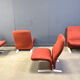 Fauteuils Concorde de Pierre Paulin, ensemble de 4, années 1960.