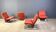 Fauteuils Concorde de Pierre Paulin, ensemble de 4, années 1960.