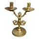 Chandelier, forme sirène, en bronze 