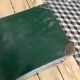 Valise verte vintage