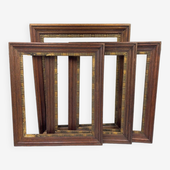 Set of 4 wooden frames