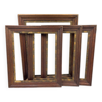 Set of 4 wooden frames
