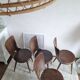 Set of 4 Scandinavian chairs from the 1960s.