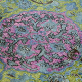 Hand-knotted rustic anatolian 1980s 170 cm x 264 cm