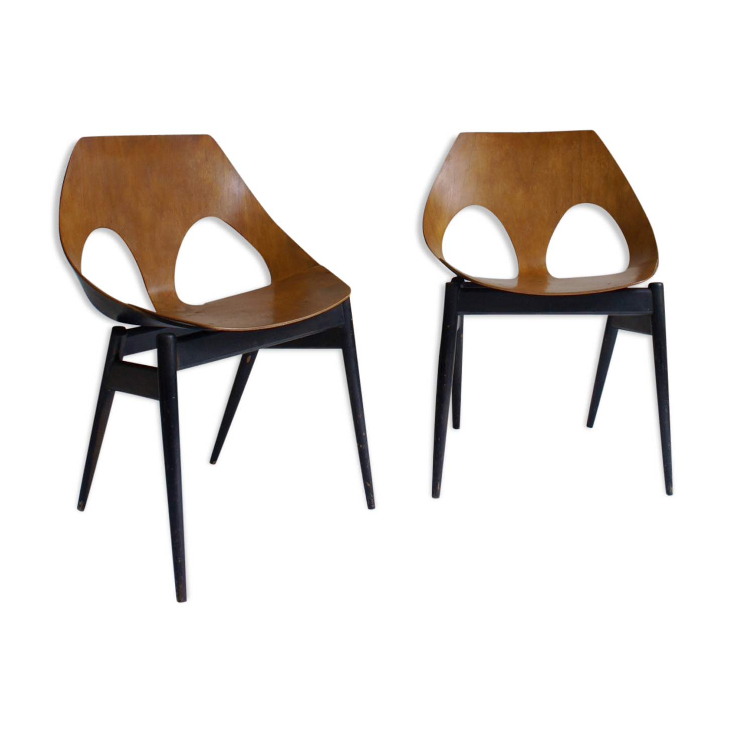 Pair of 1950's Kandya jJason chairs by Carl Jacobs