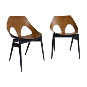 Paire de chaises Kandya Jason des années 1950 par Carl Jacobs