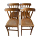 Vintage wooden chairs Luterma