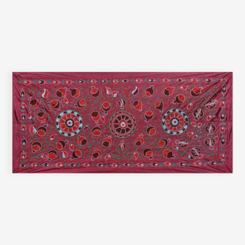 Tapis noué à la main, tapis turc vintage 93x195 cm