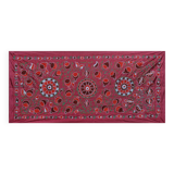 Hand knotted rug, vintage Turkish rug 93x195 cm