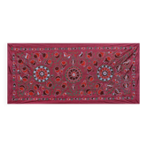 Hand knotted rug, vintage Turkish rug 93x195 cm