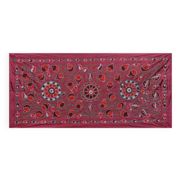 Tapis noué à la main, tapis turc vintage 93x195 cm