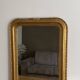 Louis Philippe mirror from the late 19th century. Gilded. 86x62.