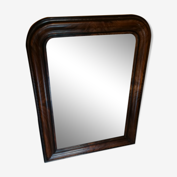 Mirror 1900 classic wood imitation décor