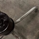 Manail holder parrot metal chrome industrial 1960