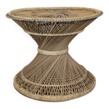 Diabolo rattan coffee table