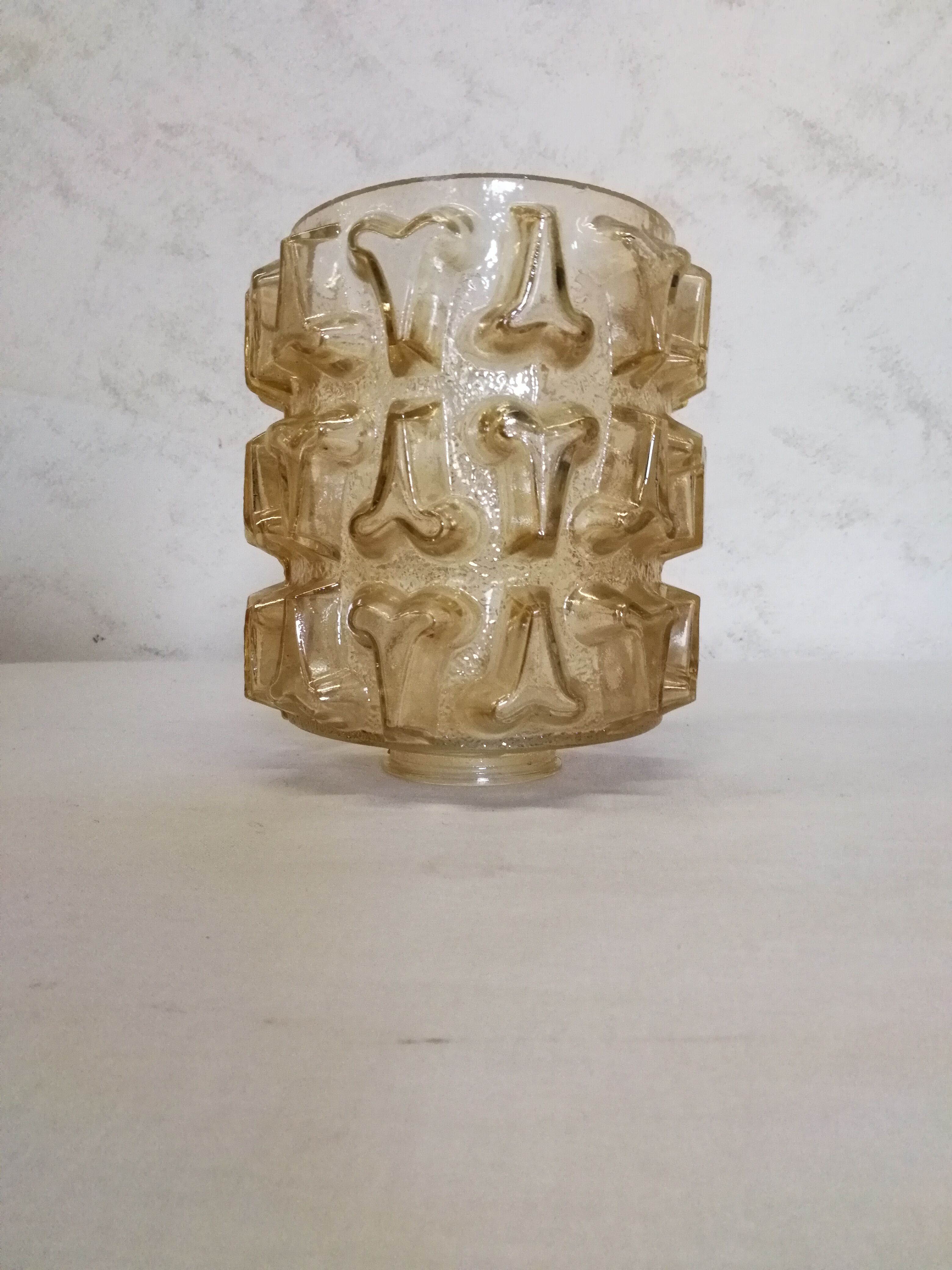 Smoked glass globe for wall lamps or suspension