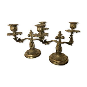 Paire de chandeliers