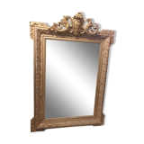 Large pedimented mirror