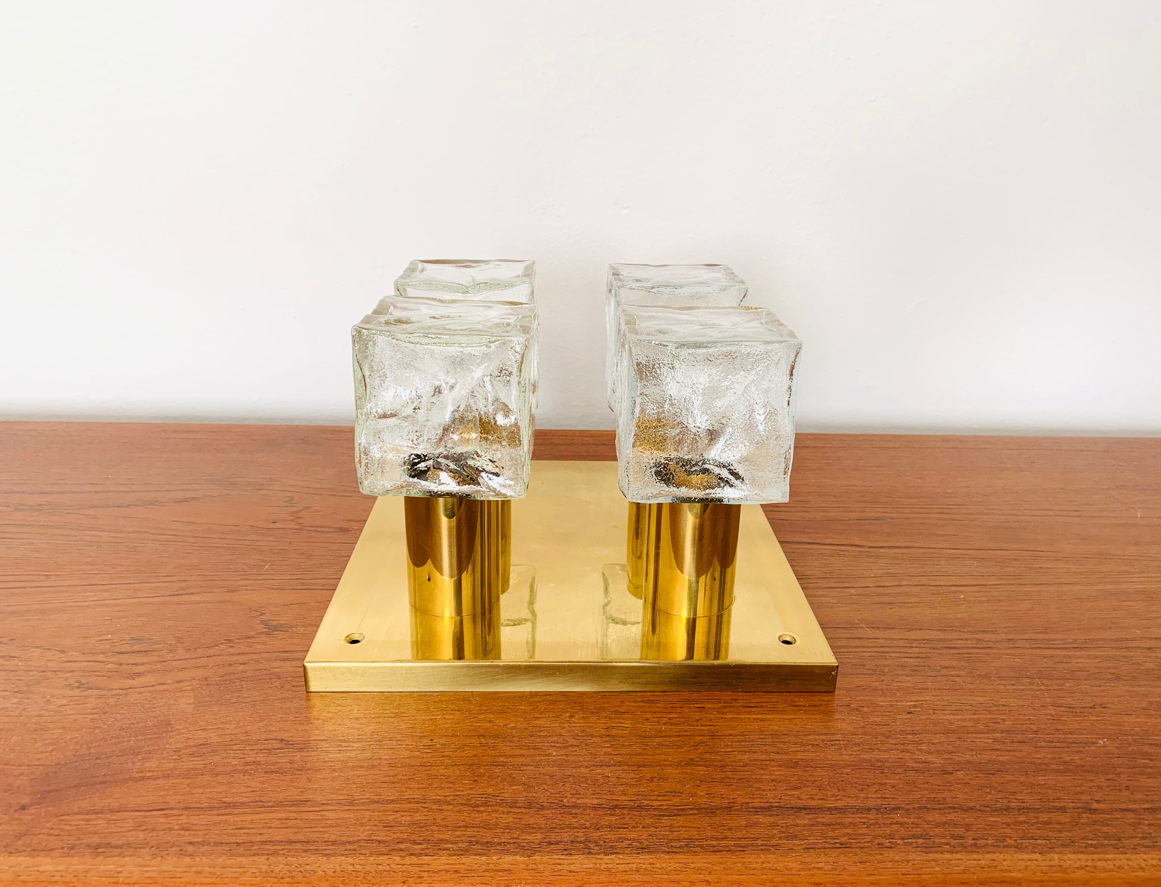 Ice Cube Flush Light by J.T. Kalmar for Franken KG