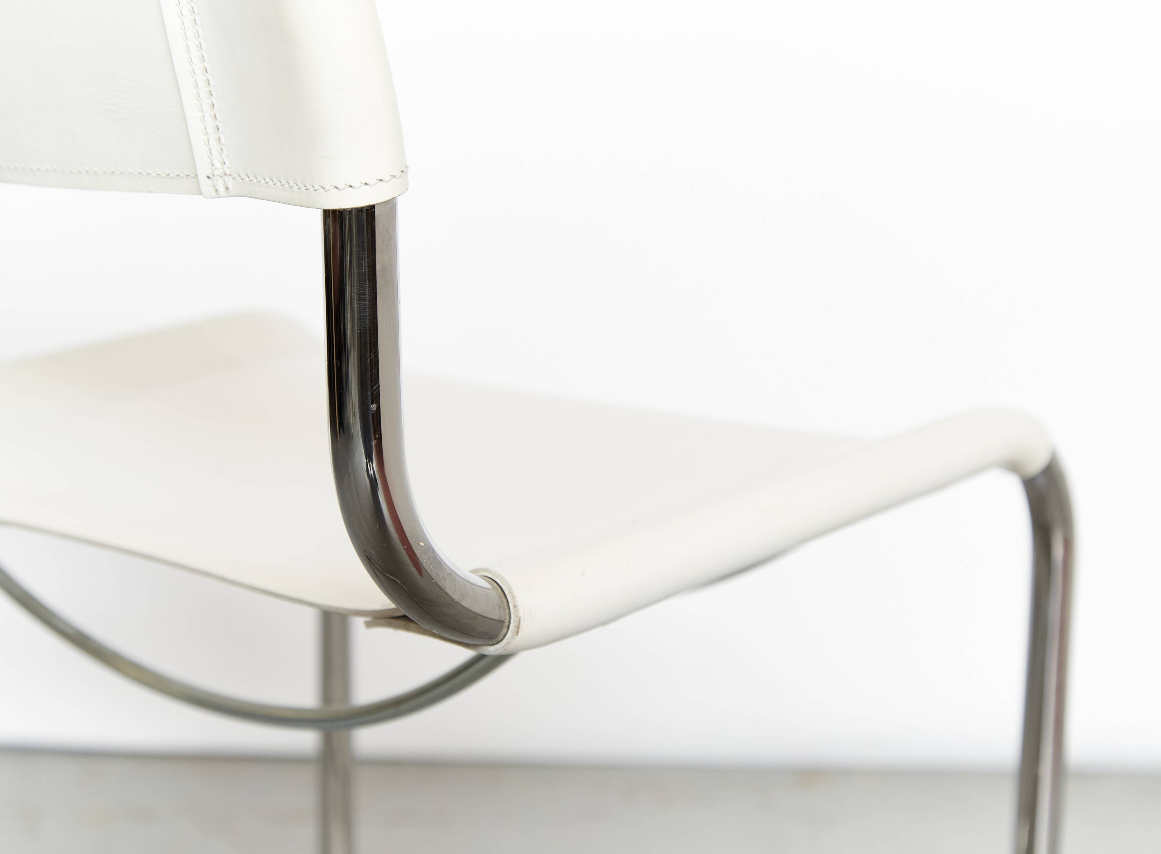 Chaises  S33 Mart Stam Thonet, lot de 4