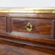 Desk – or secretary, cylinder, mahogany. Late 18th century period.