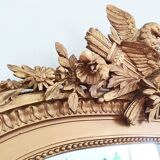 Napoleon III mirror decorated with birds