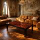 Tortoiseshell table by Roberto Jodice for Ottini Milano, 1975