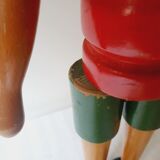 Large articulated wooden Pinocchio
