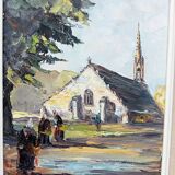 René Lorotte, Notre Dame de Trémalo, Pont-Aven, Peintre français, début xx éme