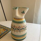 Vase pichet broc carafe décoration vintage céramique d'Espagne De la Cal Barreira