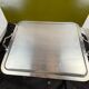 Christofle, large silver-plated serving platter with shell motif.