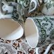 Lot de 8 tasses Empire de Badonviller