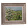 HST painting spring landscape signed vintage 70