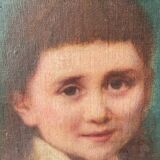 Portrait du XIXème siècle signé
