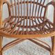 Paire de fauteuils en rotin vintage circa années 70